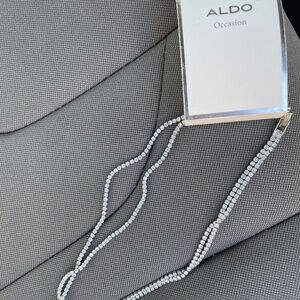 Diamond Tennis necklace (double chain)